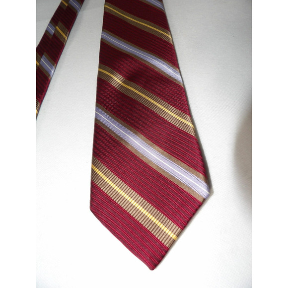 Robert Talbott Norstrom Best of Class Mens Tie Silk Handmade Red Blue 57" - Picture 2 of 9